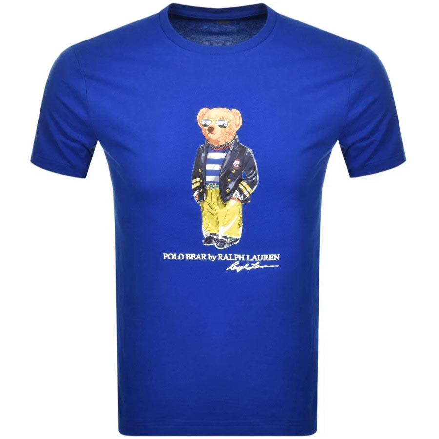 Alternative Image for ProductRalph Lauren Short Sleeved Logo T Shirt Blue1